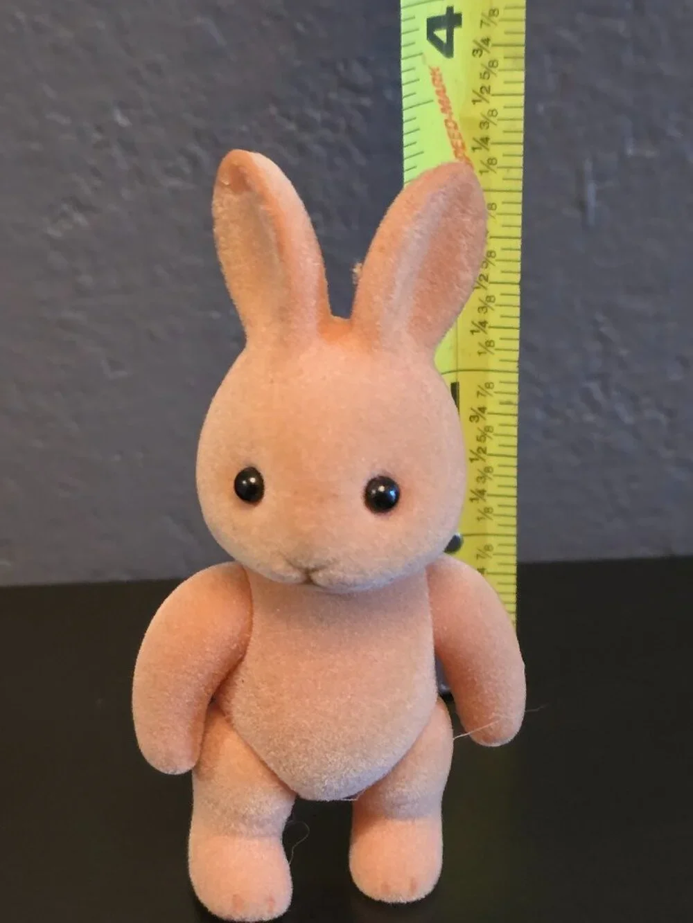 Vintage Teddy Bear Story Applause Rabbit Figure Flocked 1986 Sekiguchi